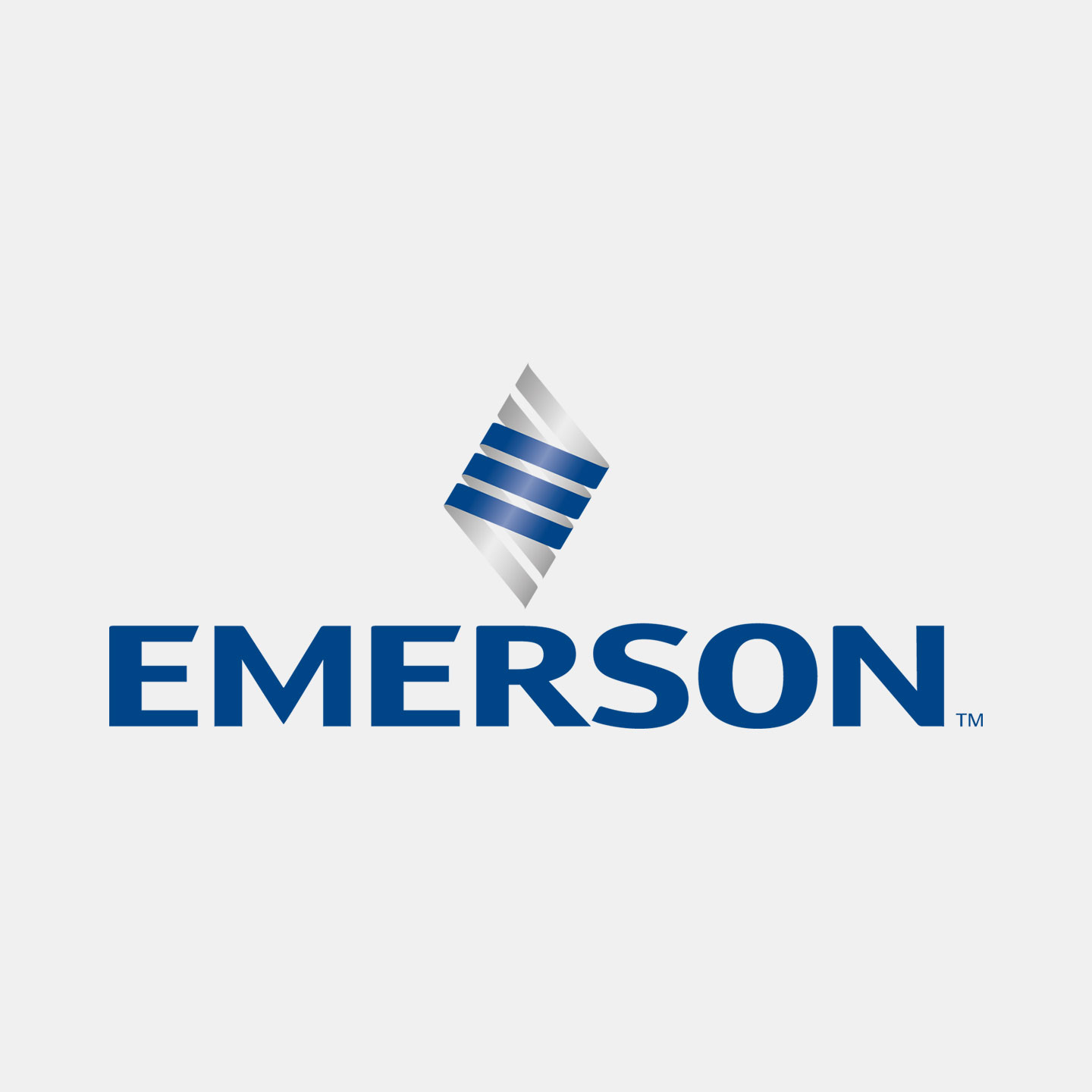 Emerson Het logo van POWARE Industrial Automation klant Emerson