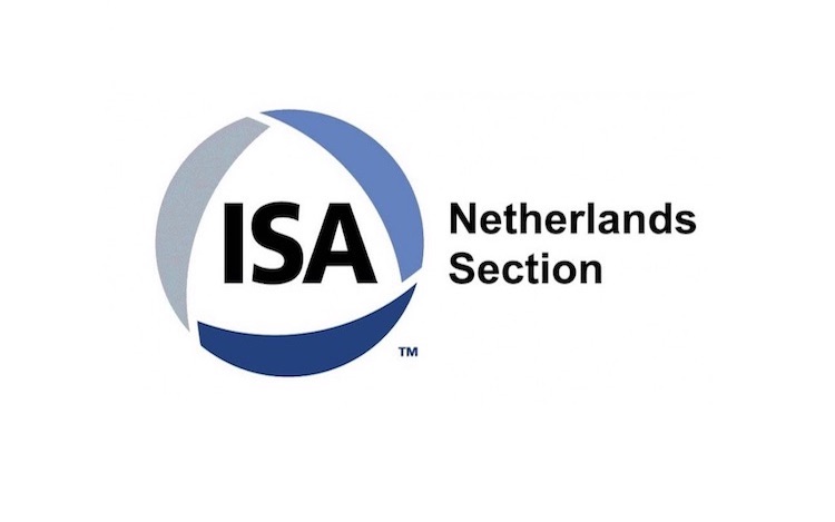Het logo van ISA Netherlands Section waarvan POWARE Industrial Automation partner is.