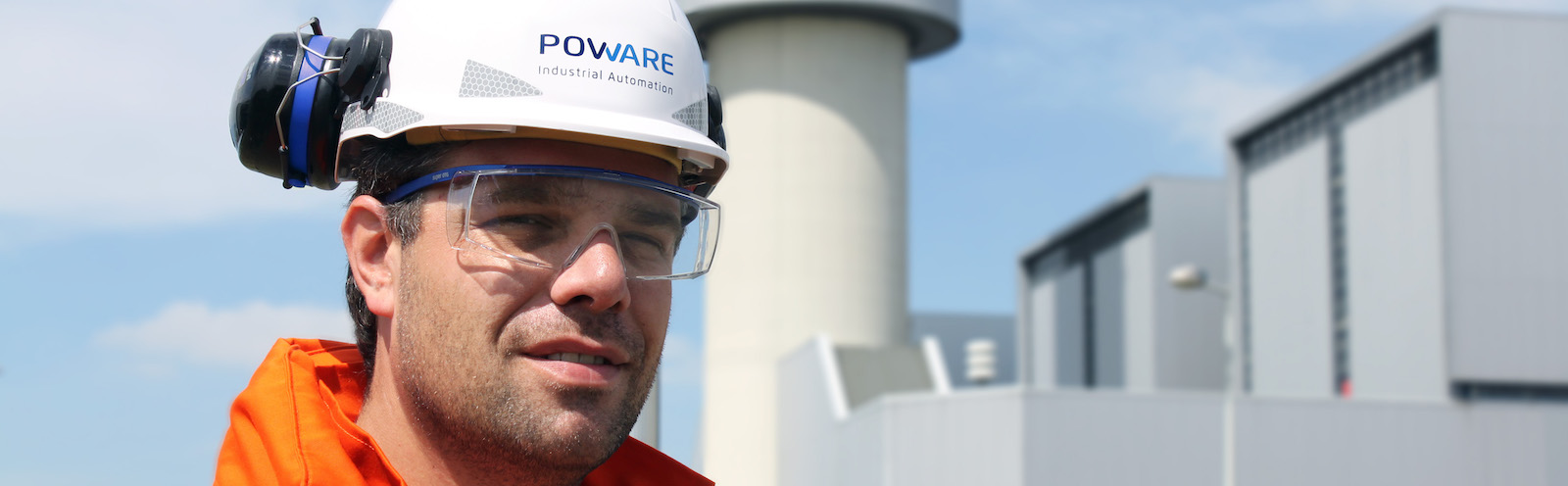 POWARE Industrial Automation B.V. engineer on-site.